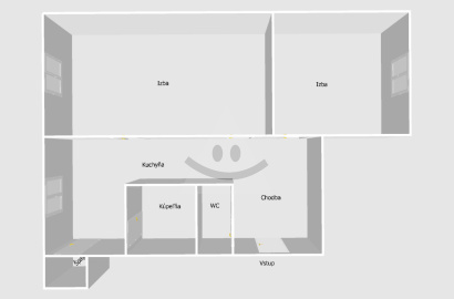 2-izbový byt / 64 m2 / - Žilina / Vlčince