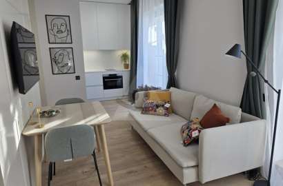 Apartmán s veľkou terasou v Danubia residence v Komárne na prenájom