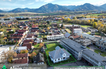 Administatívna budova na predaj, Nám.SNP, Palúdzka, Liptovský Mikuláš