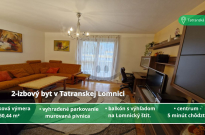 2-izbový byt na predaj, Tatranská Lomnica
