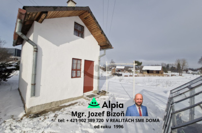 Záhradná chatka s pozemkom