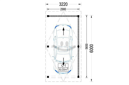 Murovaná garáž / 19 m2 / - Žilina ( Hliny V )