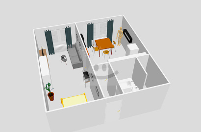 Pripravujeme do ponuky 1-izbový byt /40 m2/, Žilina - Vlčince III.