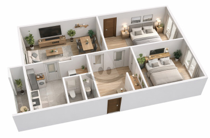 3-izbový byt s balkónom / 84 m² / - Žilina ( Hliny V )