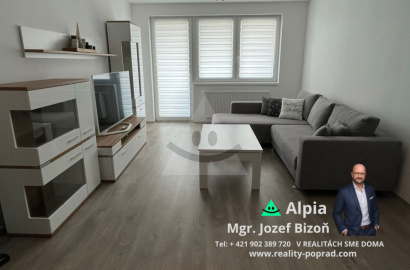 Moderný 2-izbový byt v novostavbe s garážou a veľkým balkónom – Poprad / Merťuky