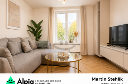 Nadčasový dizajn, luxusný 2-izbový byt na prenájom, Centrum, Martin