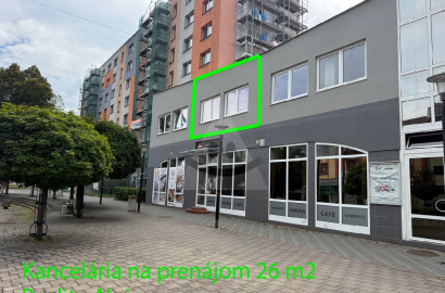 Kancelária na prenájom v centre mesta, Námestie Slobody, Ružomberok