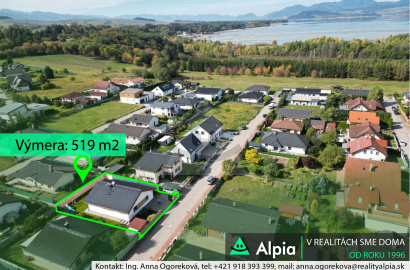 Moderný dom so smart kúrením, terasou a aut. závlahou,  Palúdzka - L. Mikuláš